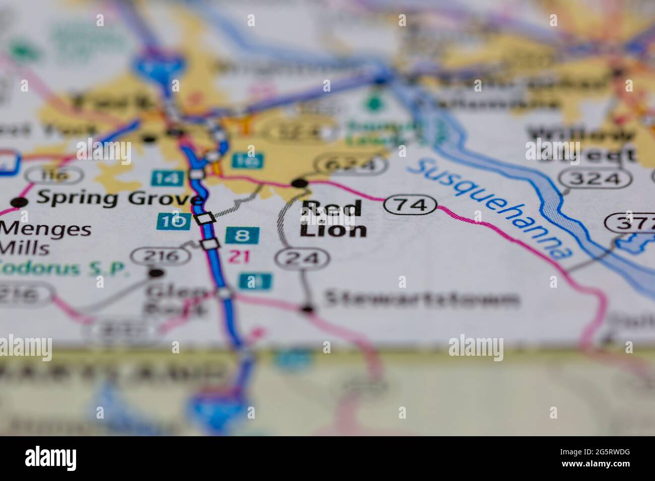 Red lion on a map hires stock photography and images Alamy