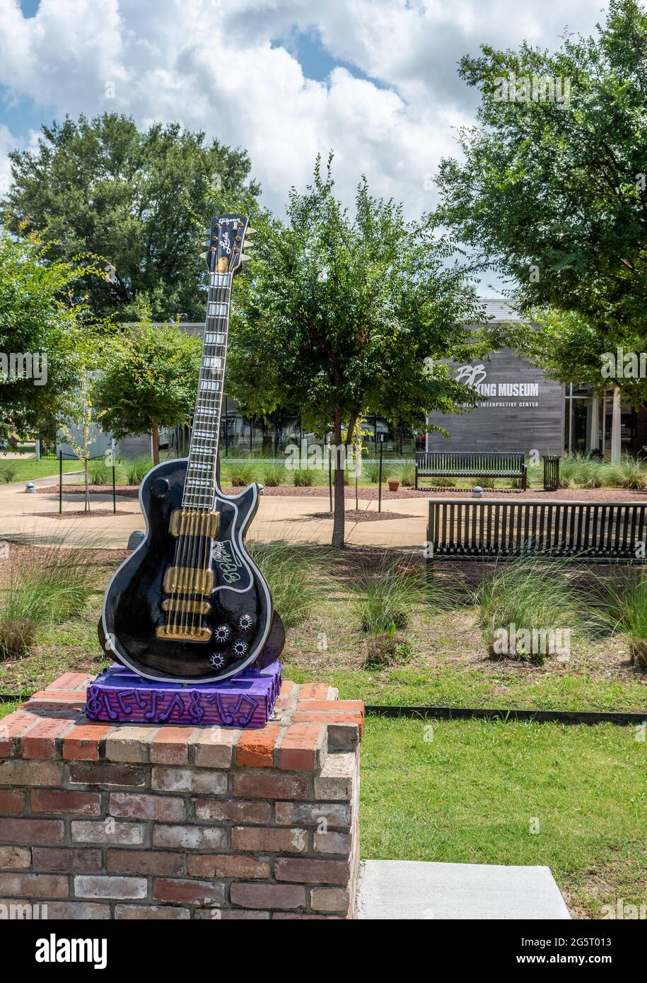 BB King Museum and Delta Interpretive Center, Indianola, Mississippi, USA. Stock Photo