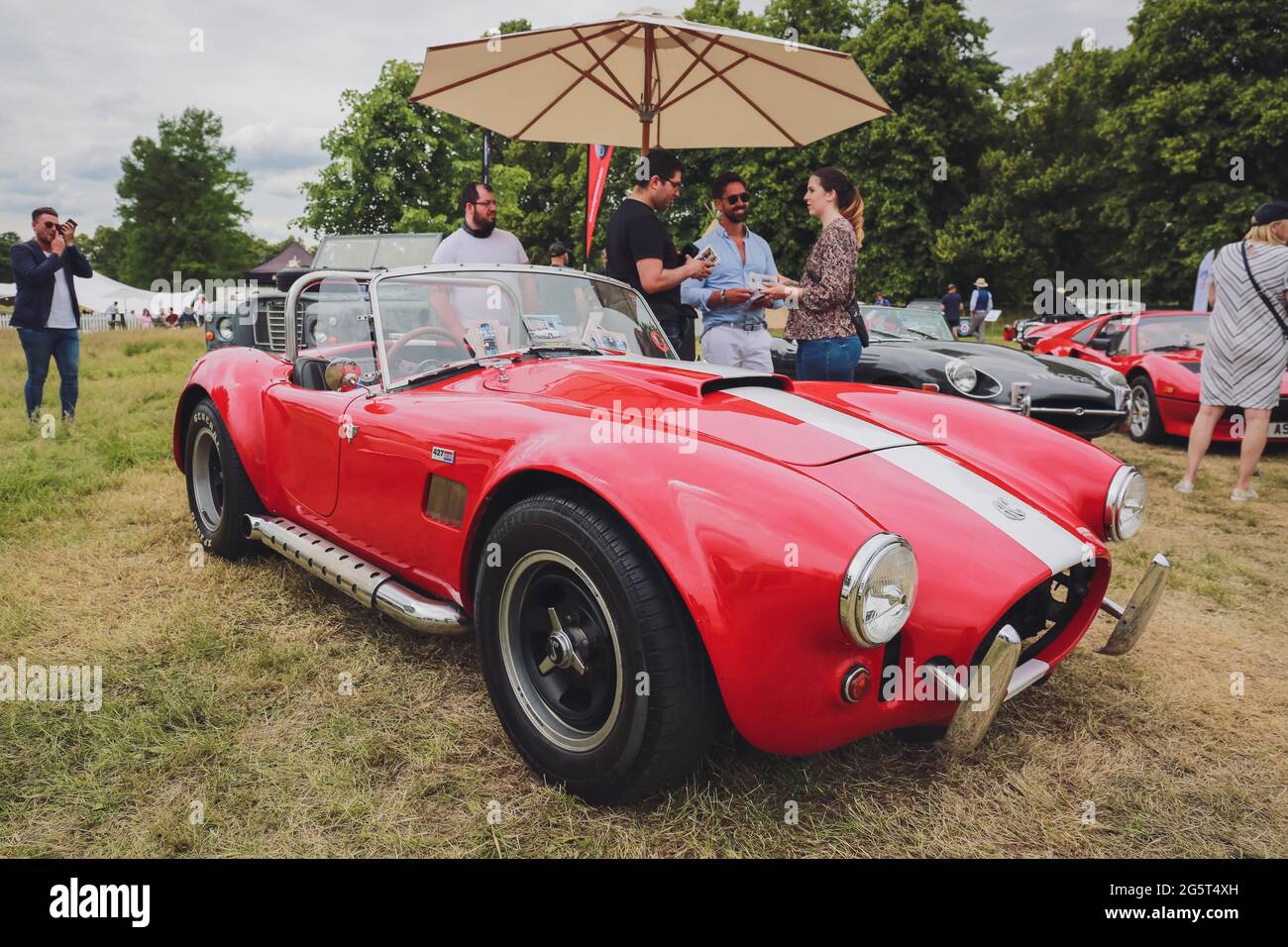 London, UK. 26 June 2021. The London Classic Car Show 2021 at Syon Park
