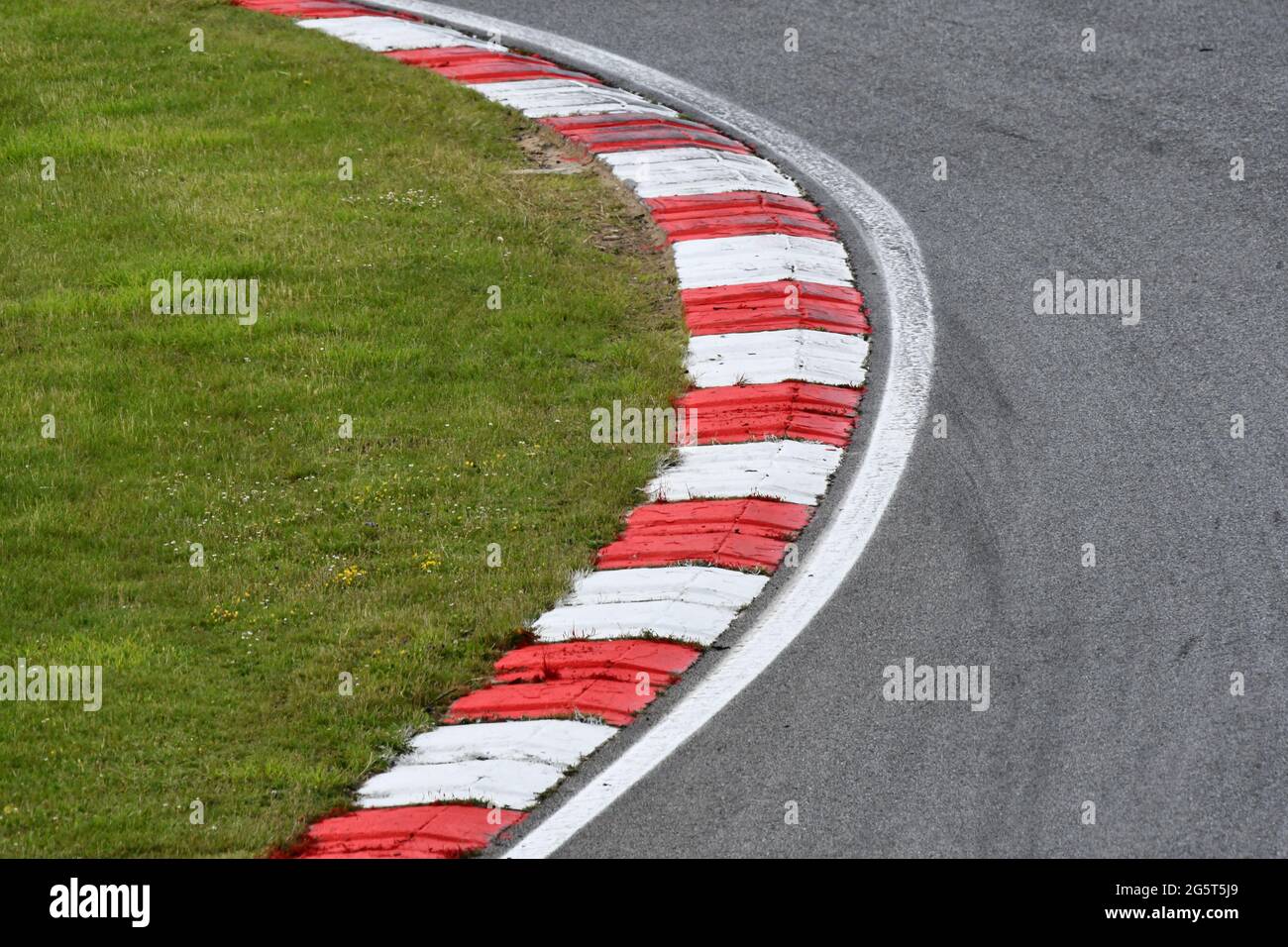 Part of the circuit at brands hatch Stock Photo Alamy