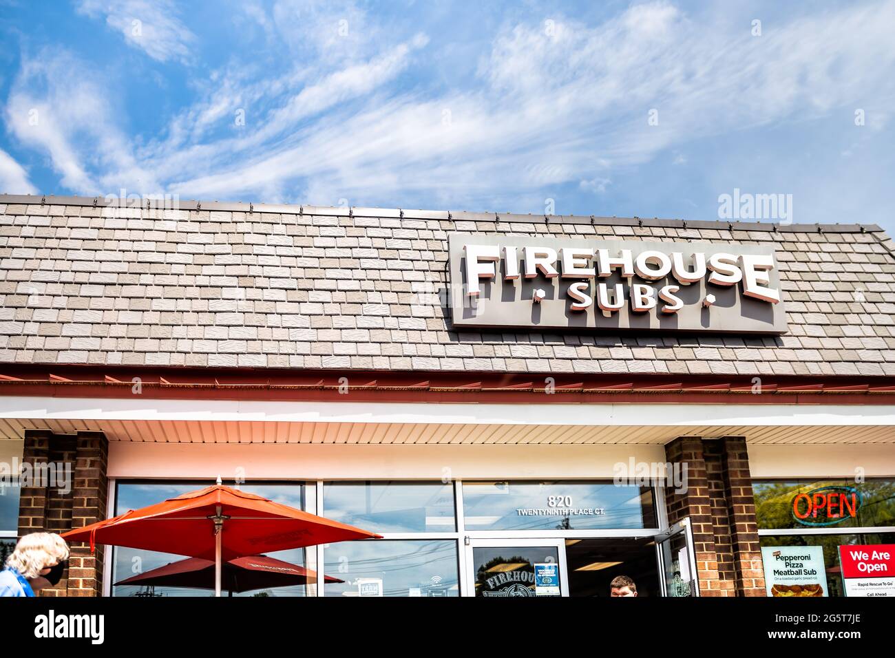 Charlottesville, USA April 29, 2021 Virginia college city with sign