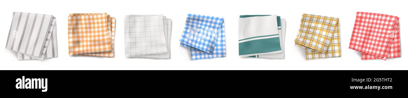 https://c8.alamy.com/comp/2G5THT2/kitchen-towel-or-tablecloth-top-view-folded-textile-with-chequered-and-lined-print-picnic-napkin-gingham-cotton-linen-or-plaid-design-isolated-on-white-background-realistic-3d-vector-illustration-2G5THT2.jpg