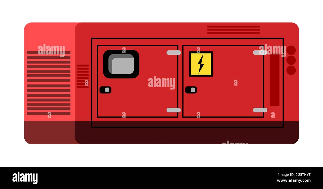 Petrol generator Stock Vector Images - Alamy