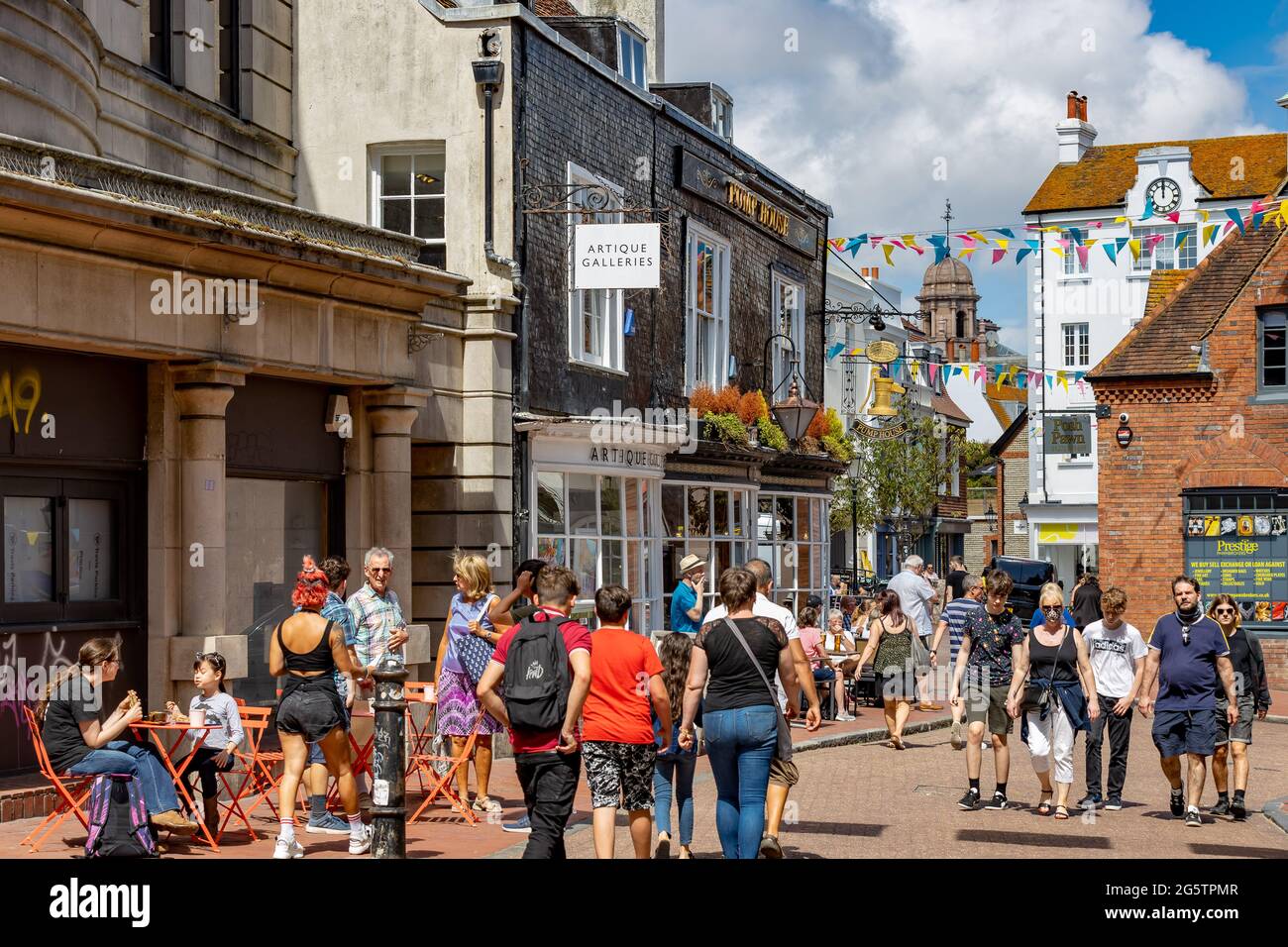 Saltdean Map From windmill lane hi-res stock photography and images - Alamy