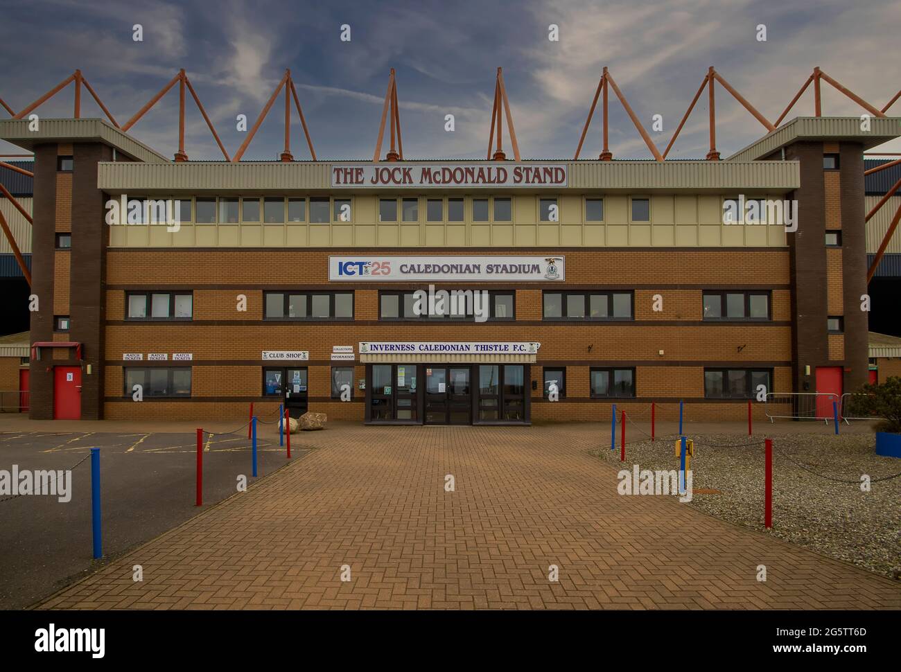 The Caledonian Stadium is home to Inverness Caledonian Thistle Football ...