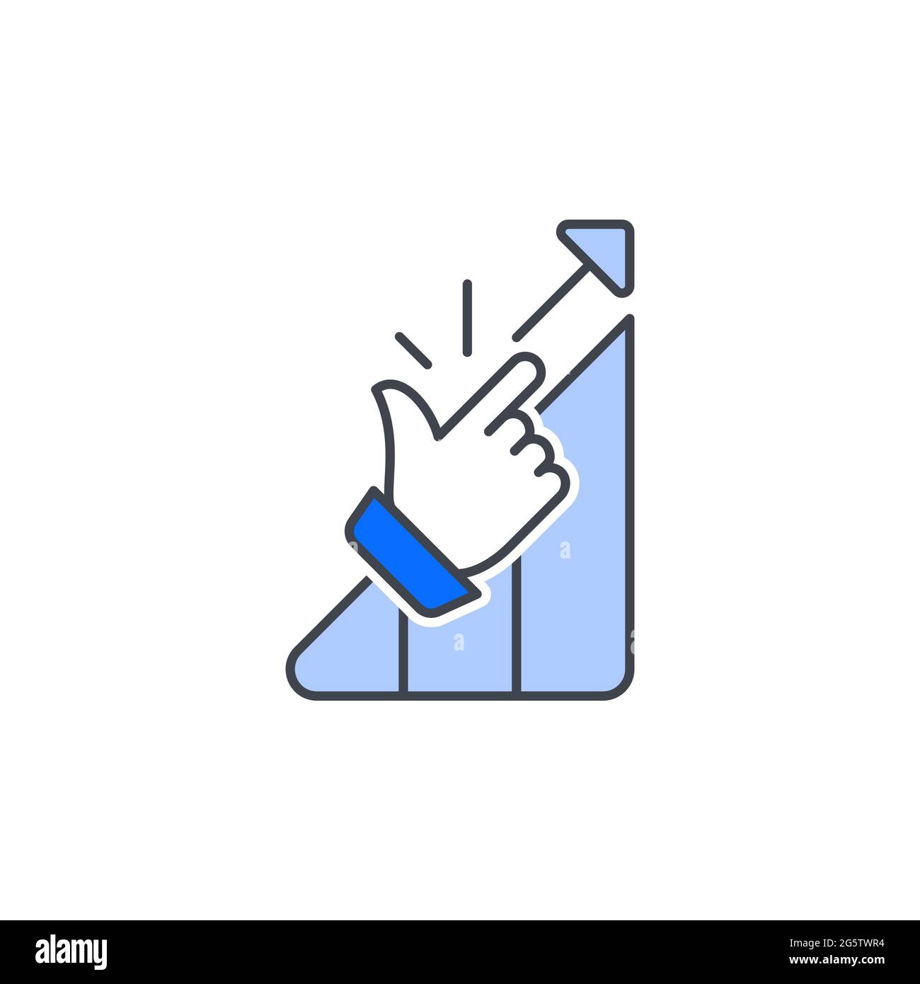 Easy target icon vector Stock Vector Images - Alamy