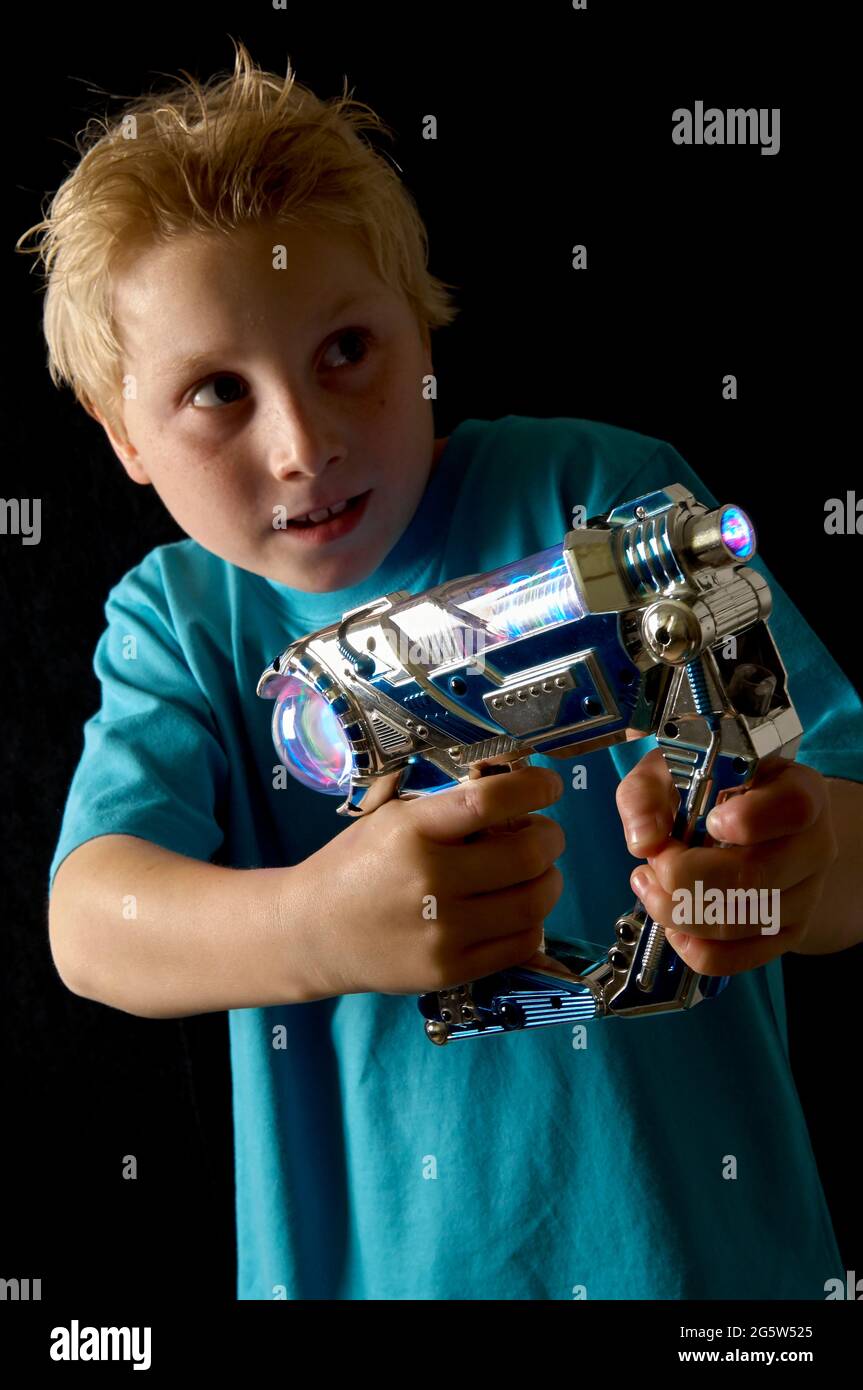 Laser gun toy hi-res stock photography and images - Alamy