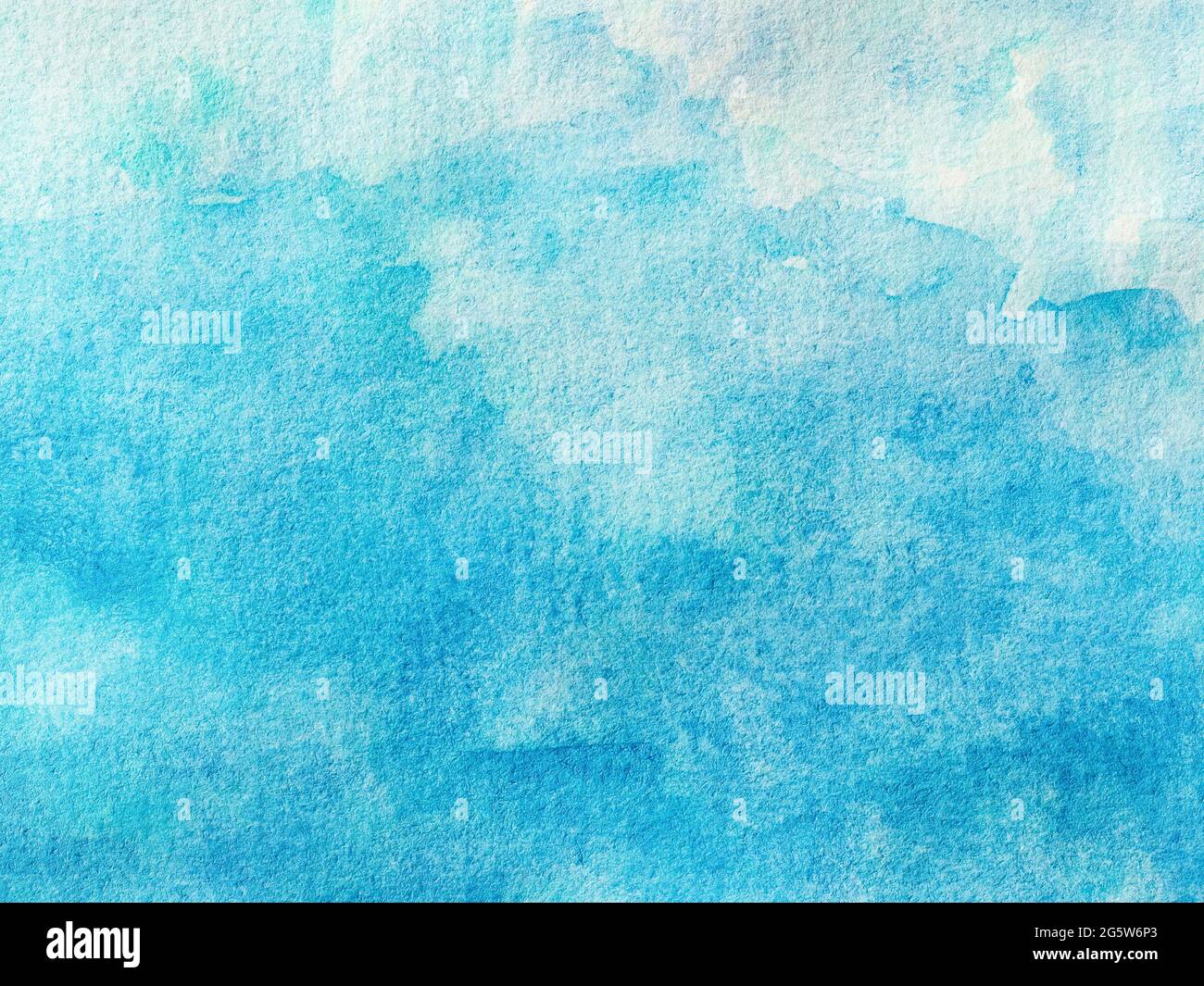 Pastel blue watercolor background. Abstract watercolor blue and