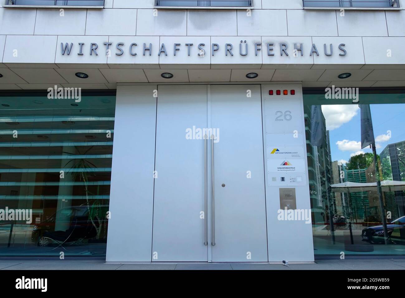 Wirtschaftsprüferhaus, Berlin, Germany Stock Photo