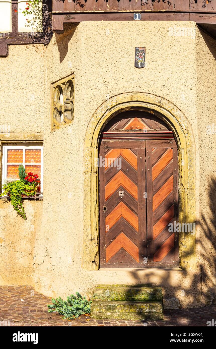 Typical street at historical city of Sao Joao del Rei, known as crooked  houses street (a Rua das Casas Tortas Stock Photo - Alamy