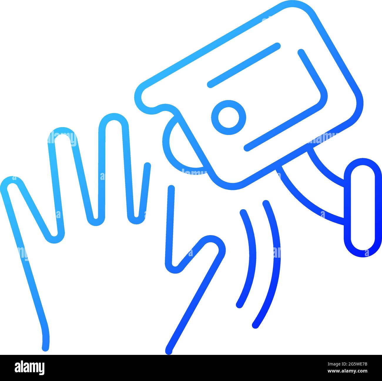 Motion sensor icon vector vectors hires stock photography and images