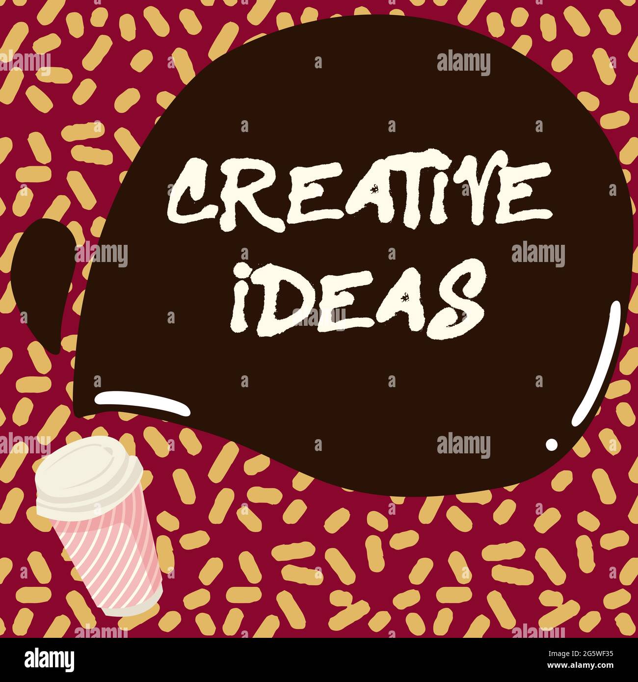 Text sign showing Creative Ideas. Word for Unique strategy for ...