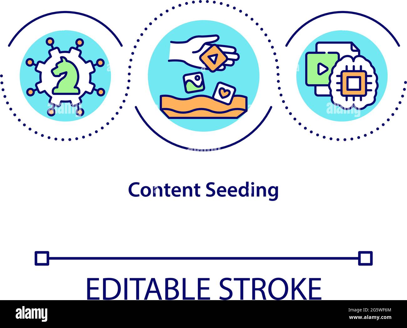 Seeding technology Stock Vector Images - Alamy