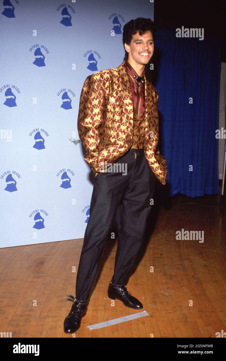 El DeBarge attending 28th Annual Grammy Awards on February 25, 1986 at ...