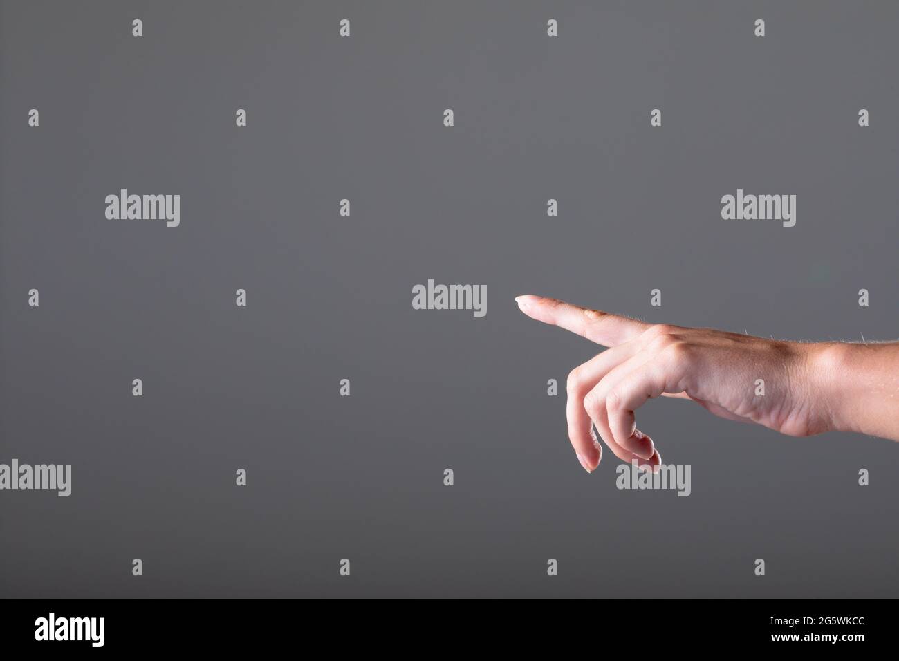People vector pointing hi-res stock photography and images - Alamy