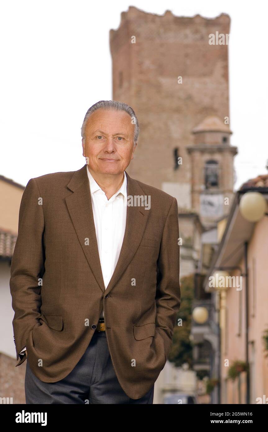 Italy, Piemonte, Barbaresco, Angelo Gaja, wine grower    Photo © Sandro Michahelles/Sintesi/Alamy Stock Photo Stock Photo