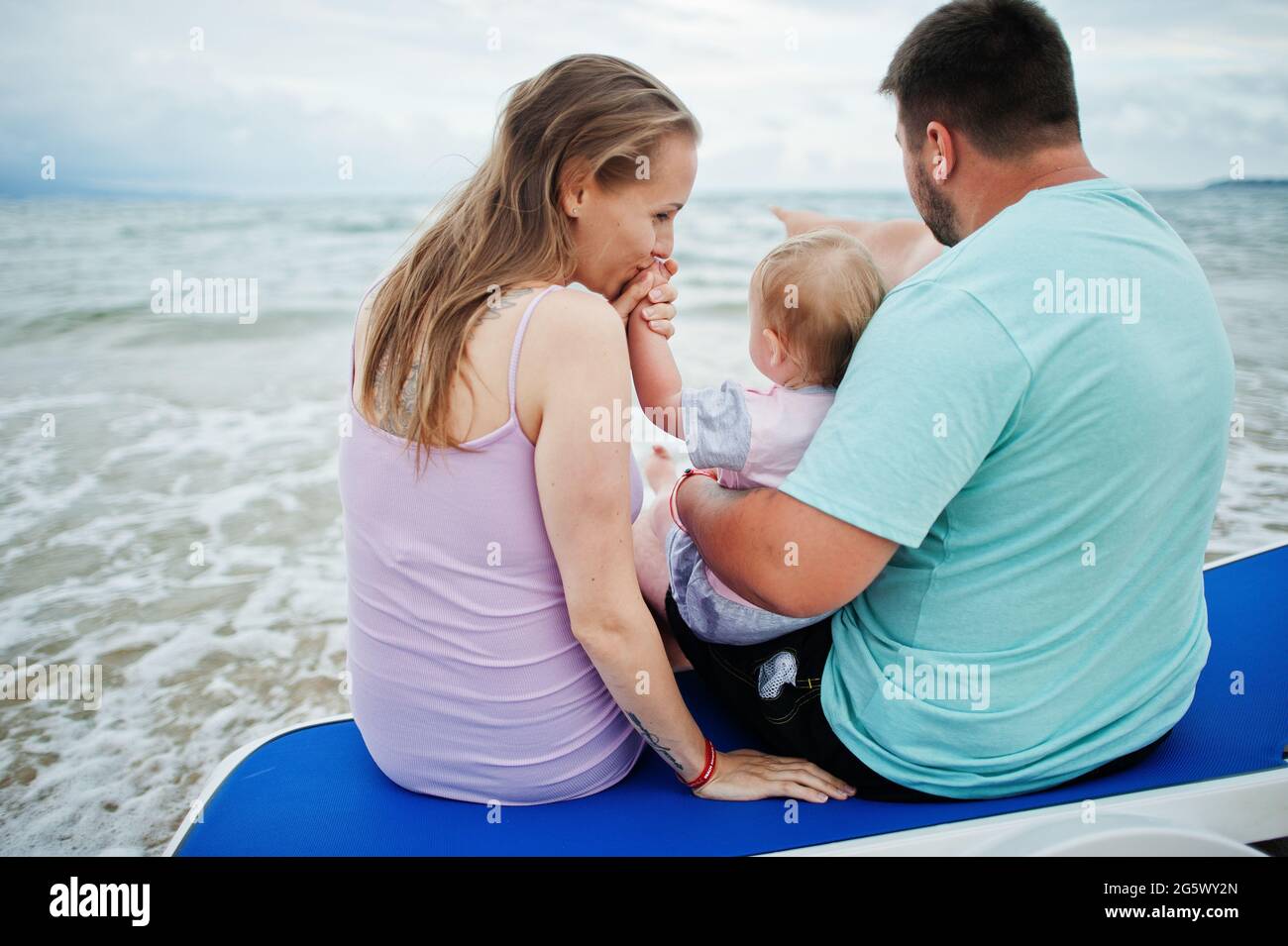 Summer vacations. Parents and people outdoor activity with children