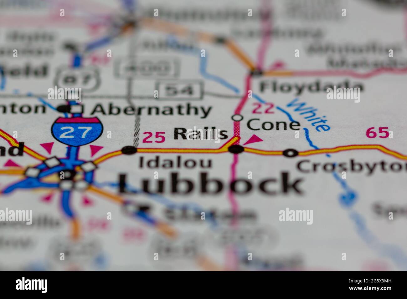 Map of ralls hires stock photography and images Alamy
