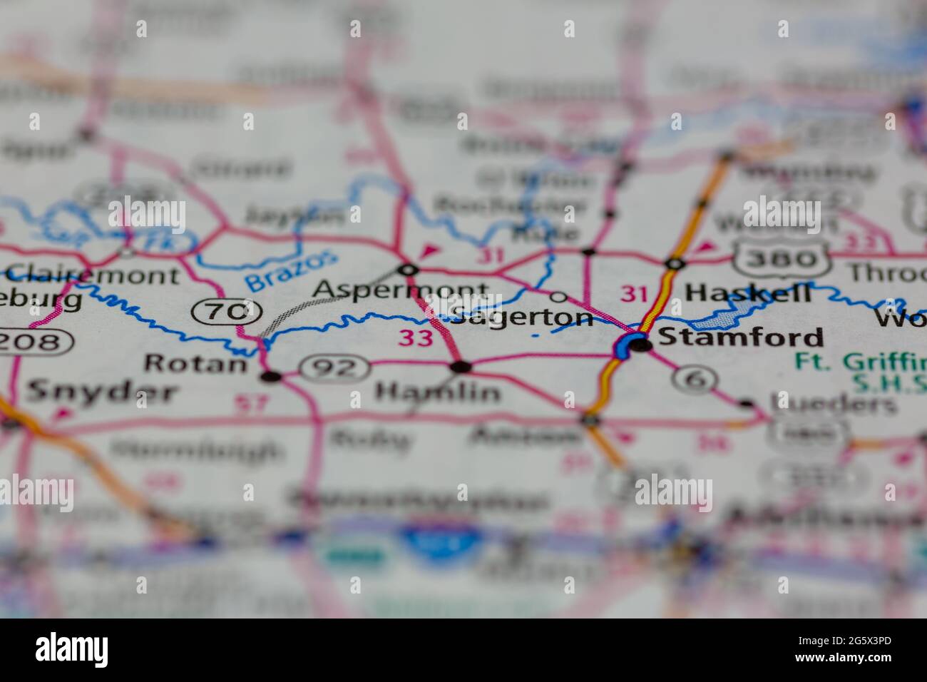 Sagerton map hires stock photography and images Alamy