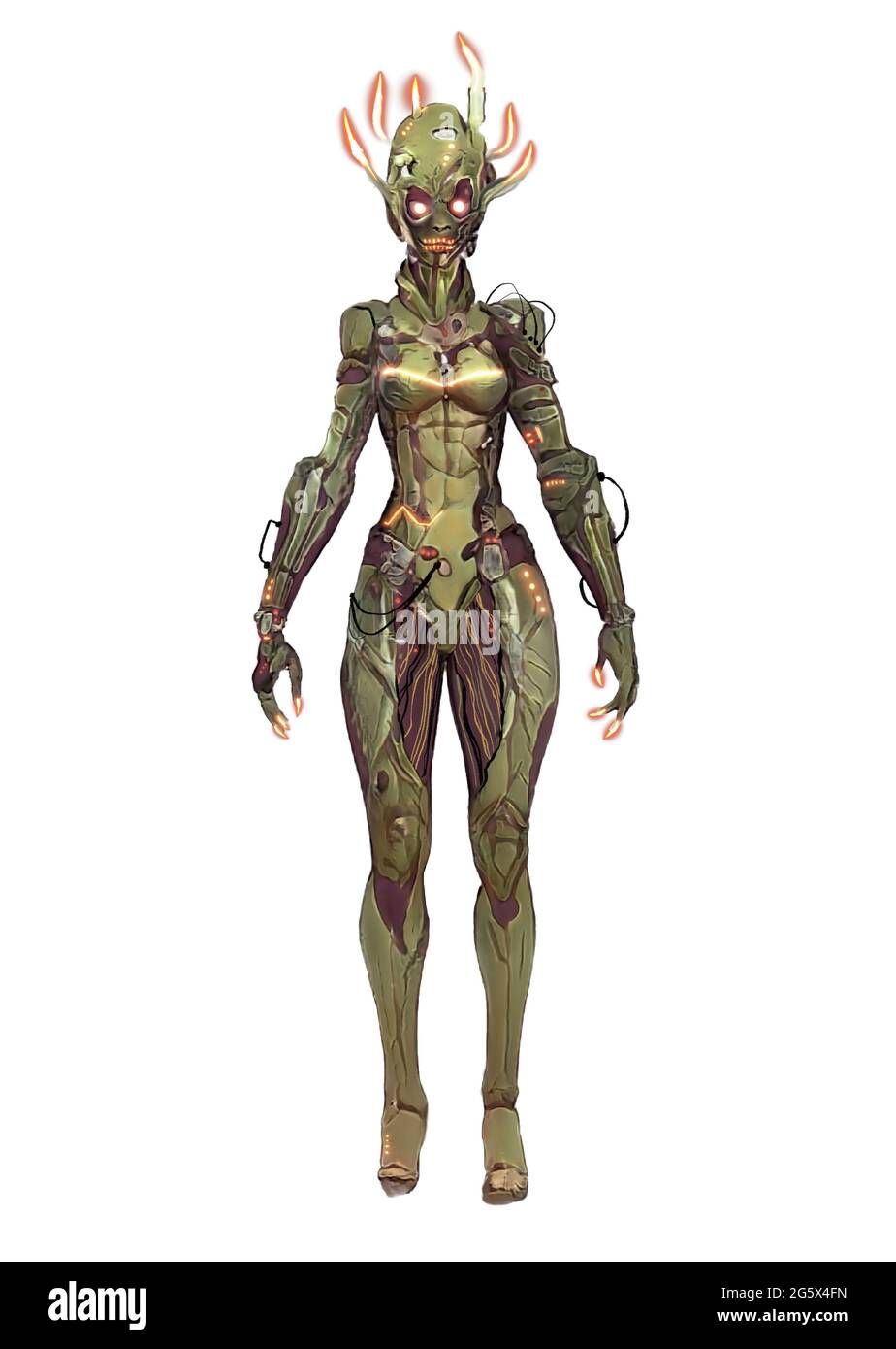 a science fiction manga character Stock Photo Alamy