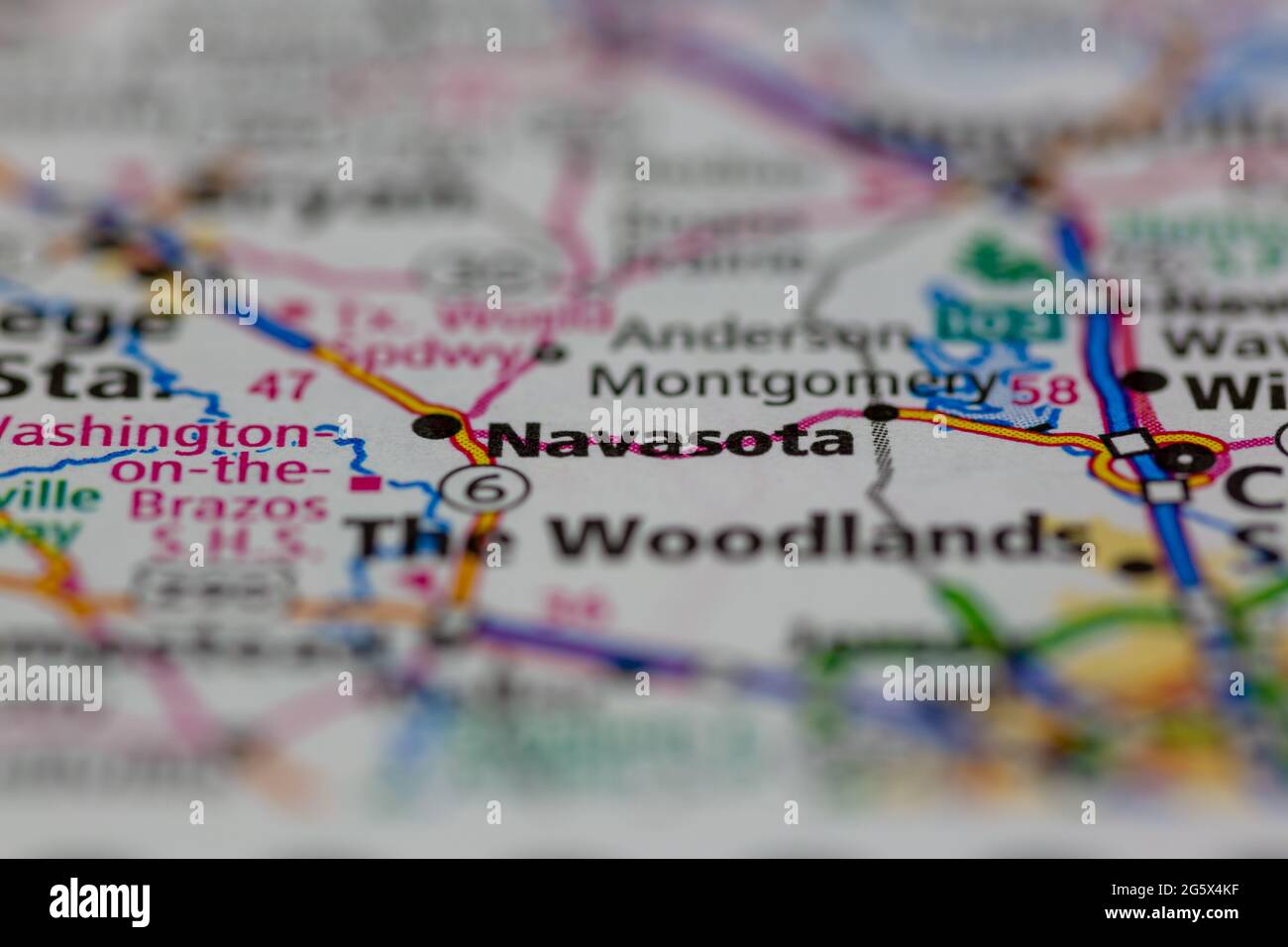 Map of navasota hires stock photography and images Alamy