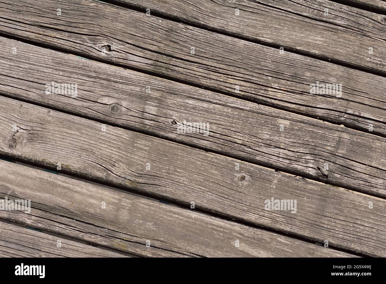 Old boards faded in the sun. Wood Stock Photo Alamy