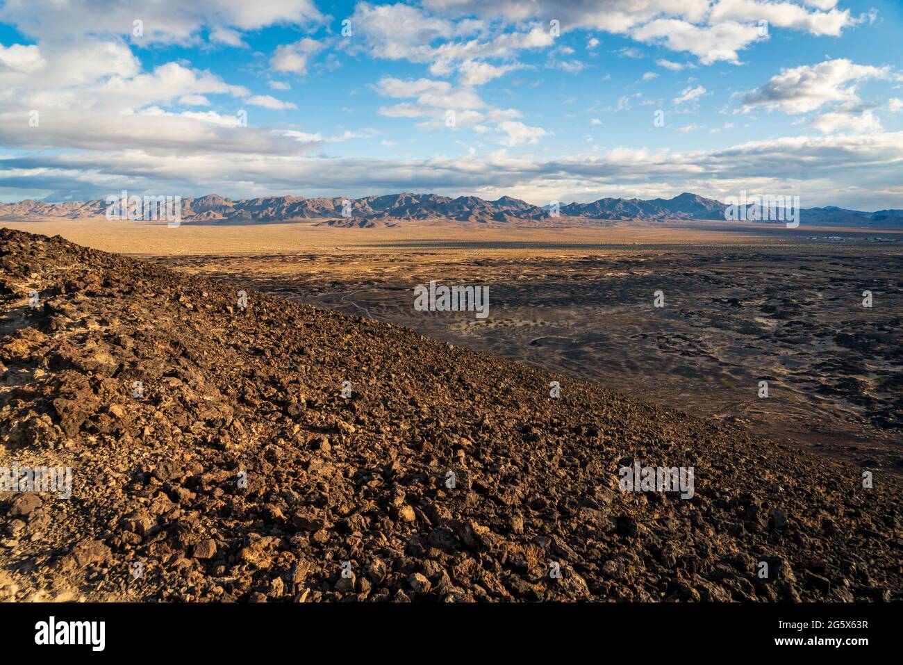 Amboy Crater National Natural Landmark High Resolution Stock ...