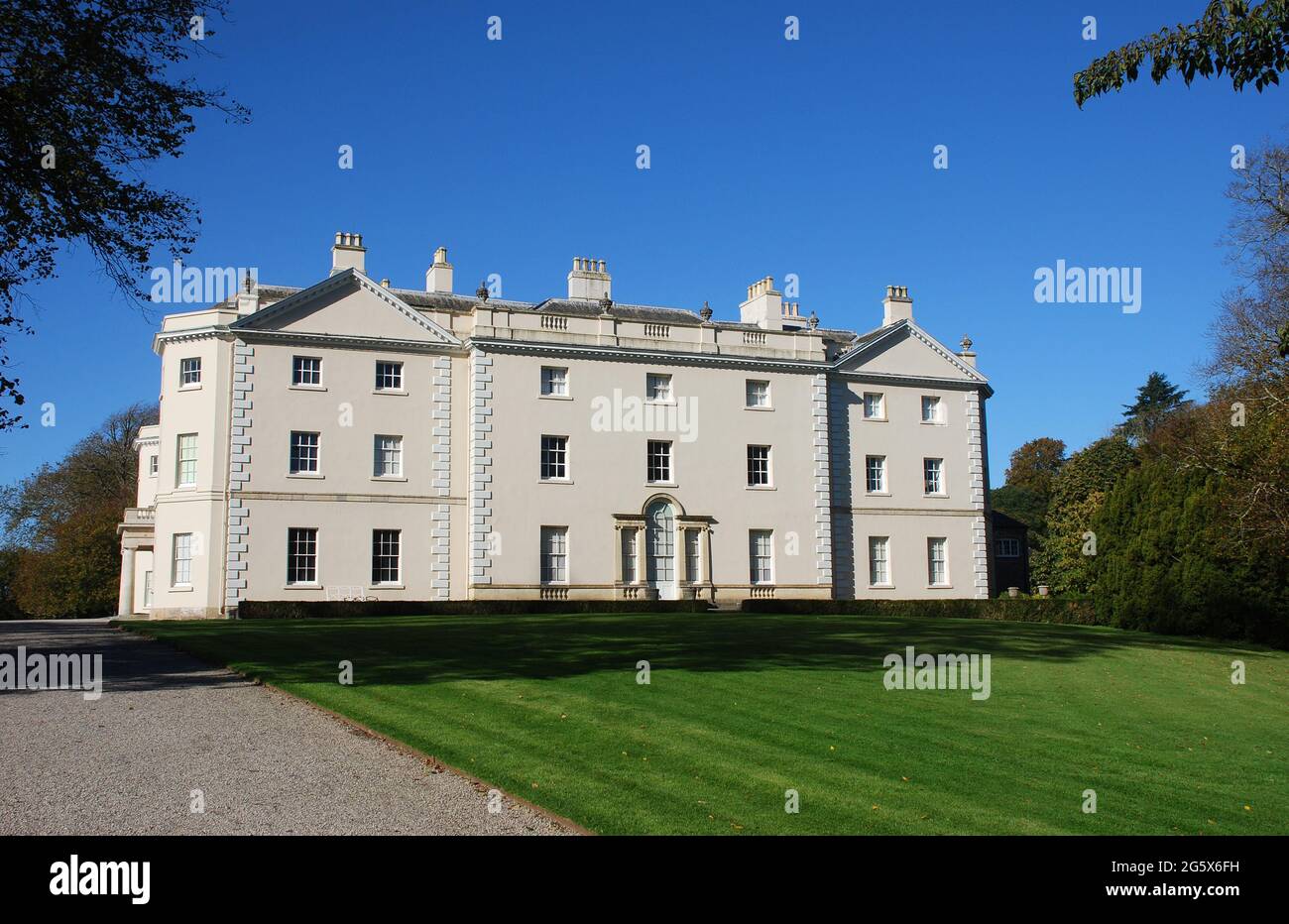 Saltram House, National Trust near Plymouth, Devon Stock Photo