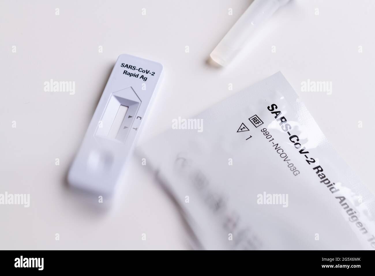 Sars Cov 2 rapid antigen test nasal kit. Self test. test at home ...