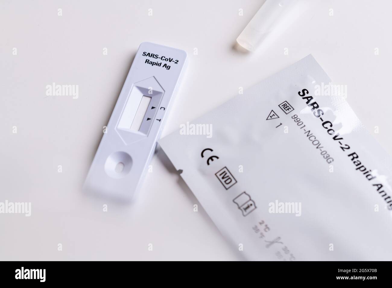 Sars Cov 2 rapid antigen test nasal kit. Self test. test at home ...