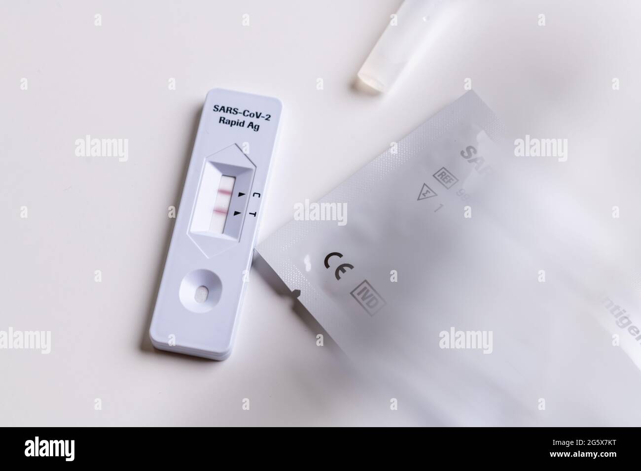 Sars Cov 2 rapid antigen test nasal kit. Self test. test at home