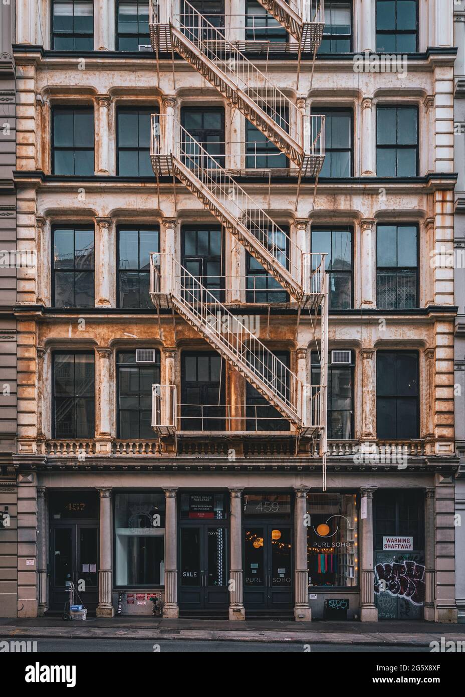 Architecture in Soho, Manhattan, New York City Stock Photo Alamy