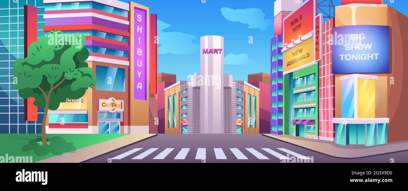 Cartoon road sign hi-res stock photography and images - Alamy
