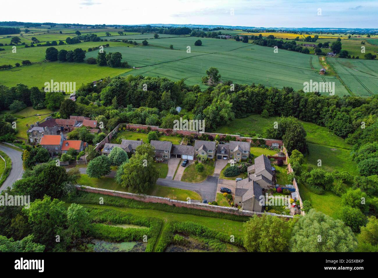 Hornby Castle in the small village of Hornby in rural North Yorkshire