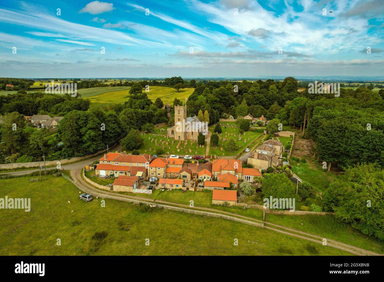 Red roofed homes hires stock photography and images Alamy