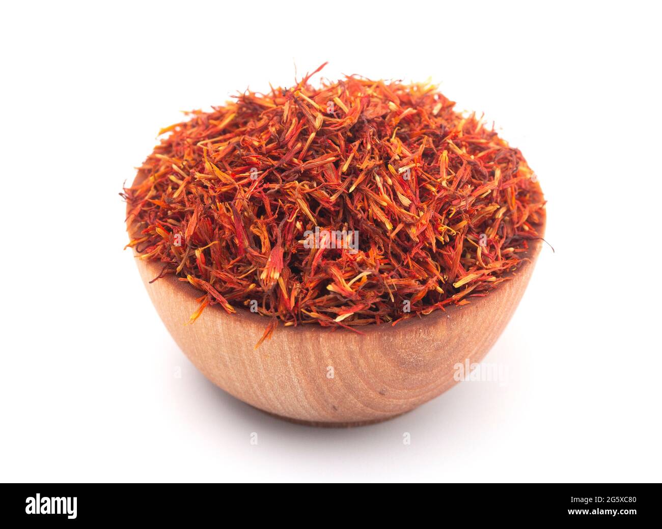 Shfron The Beautiful Red Spice of the Saffron Flower Stock Photo - Alamy
