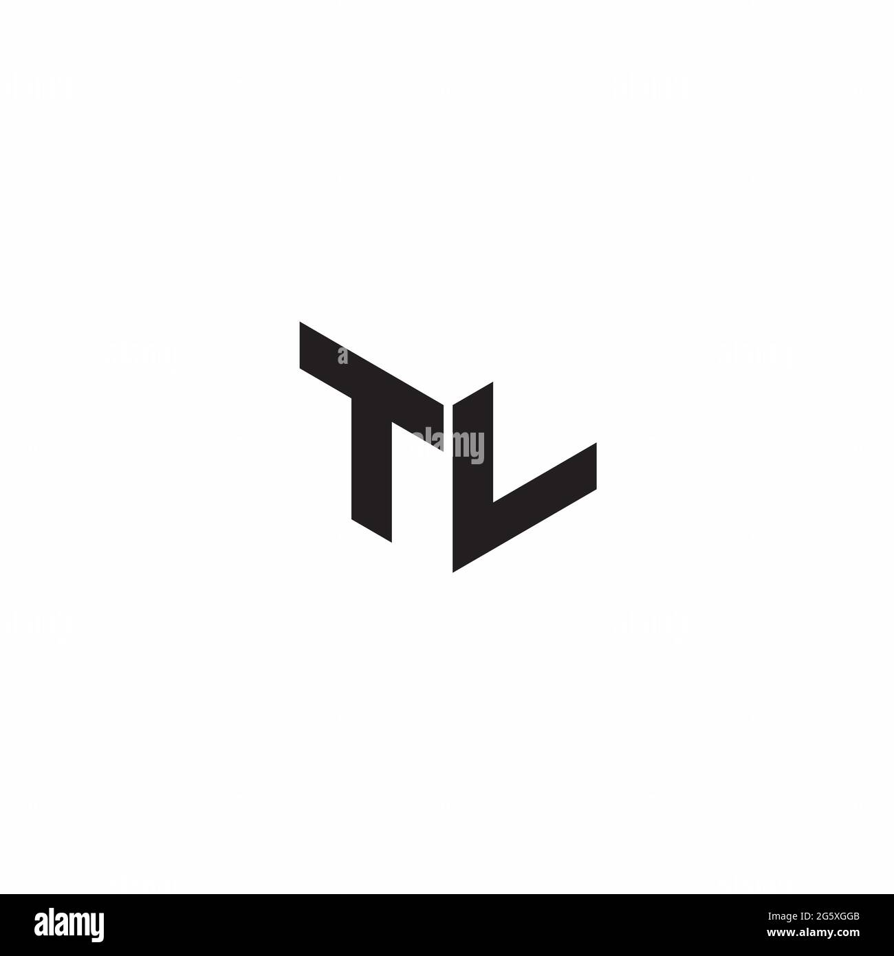 Tl Letter Initial tl hi-res stock photography and images - Alamy