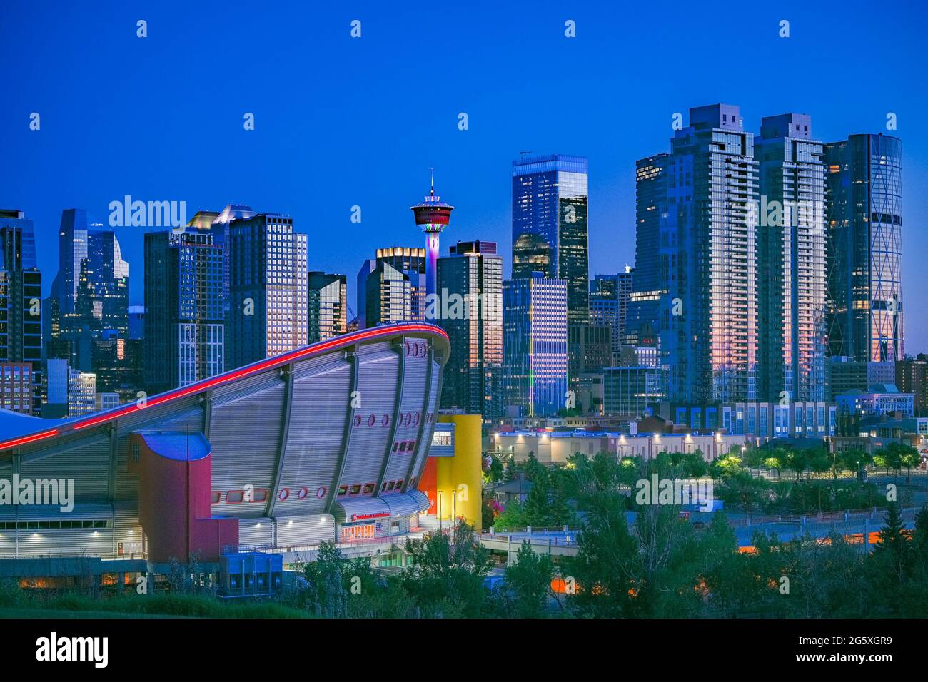 Skyline calgary hi-res stock photography and images - Alamy