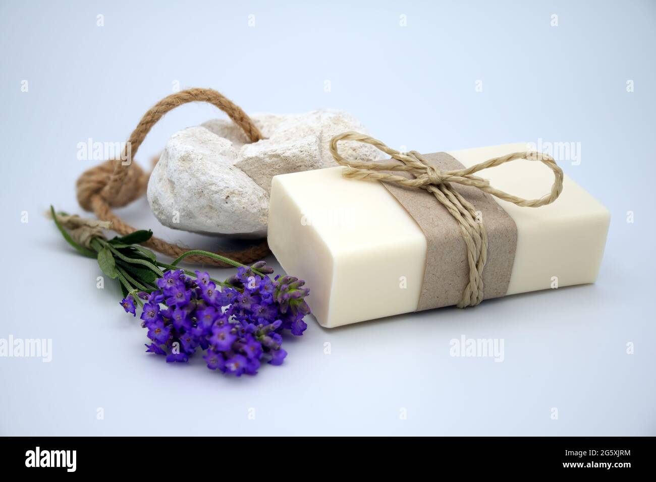 Soap made from natural ingredients Stock Photo Alamy