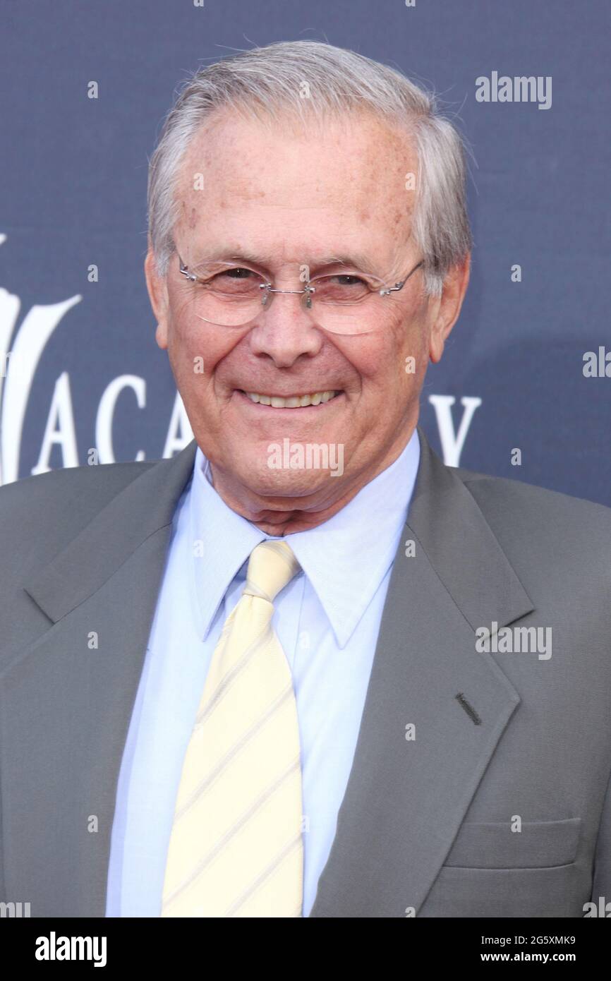 FILE PHOTO Donald Rumsfeld Has Passed Away At 88. Donald Rumsfeld