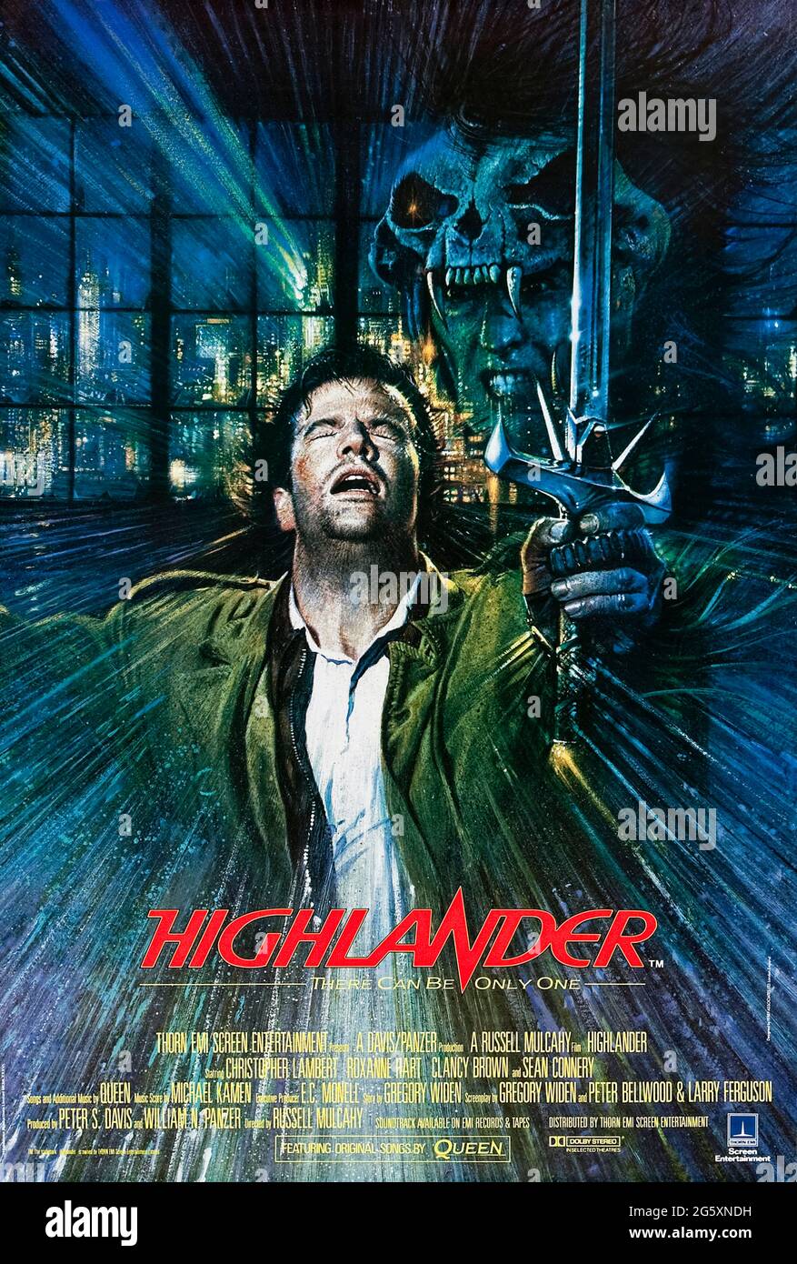 Highlander film poster hi-res stock photography and images - Alamy
