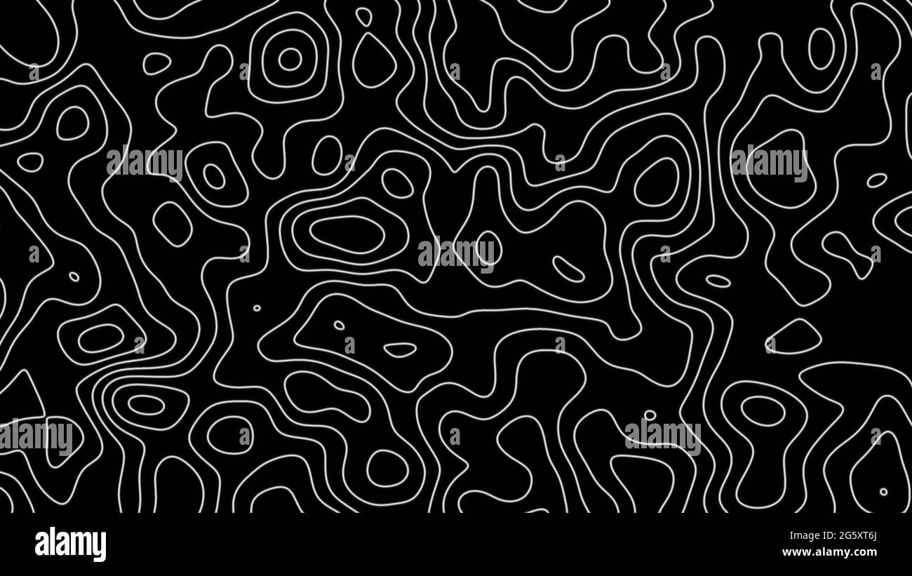 Abstract topographic map wallpaper Royalty Free Vector Image