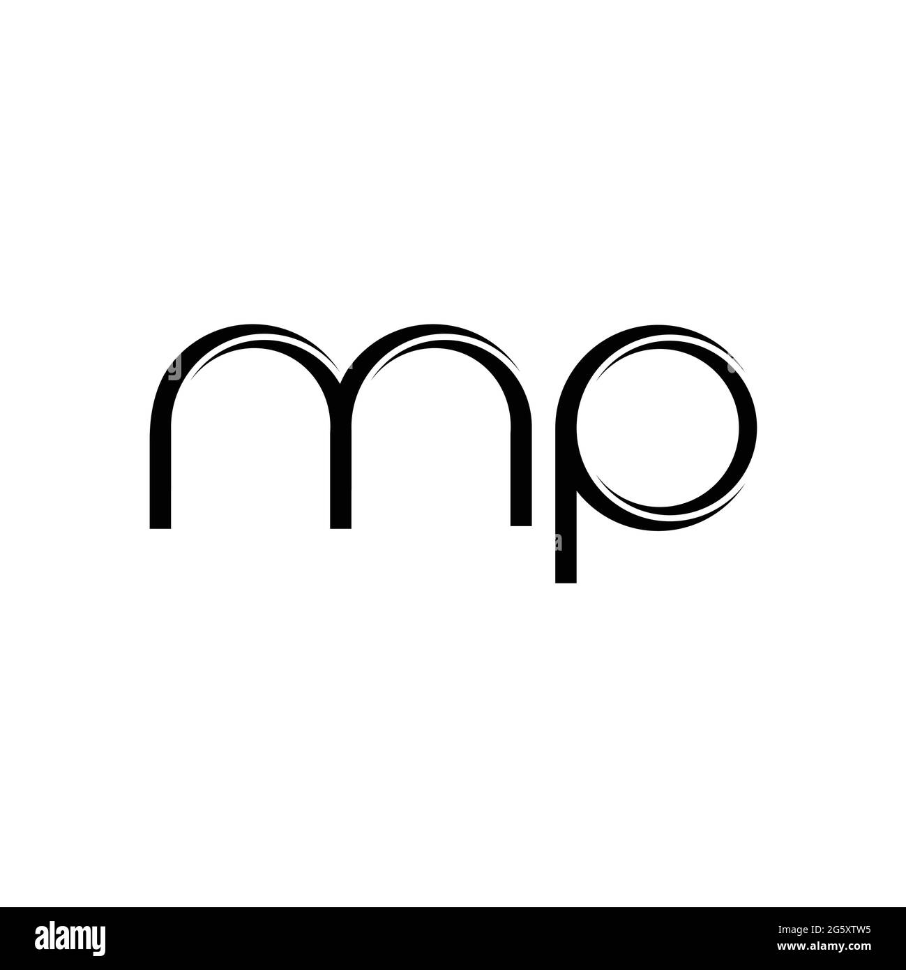 MP, PM Abstract Letters Logo monogram Stock Vector Image & Art - Alamy