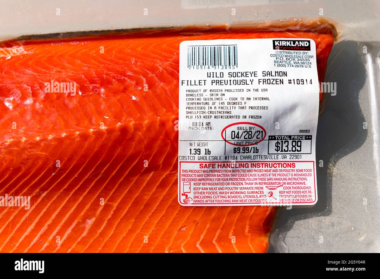 Costco salmon hires stock photography and images Alamy