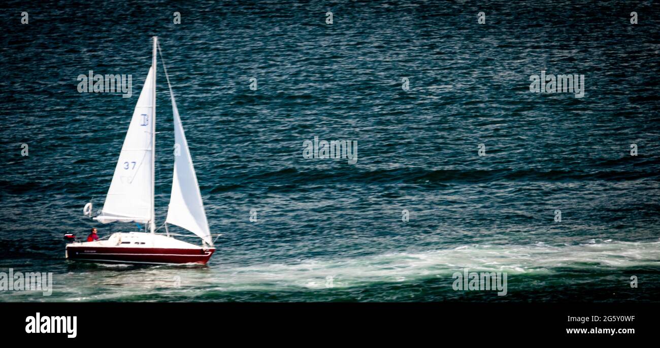 Sailboat Yawl Sailing High Resolution Stock Photography And Images Alamy