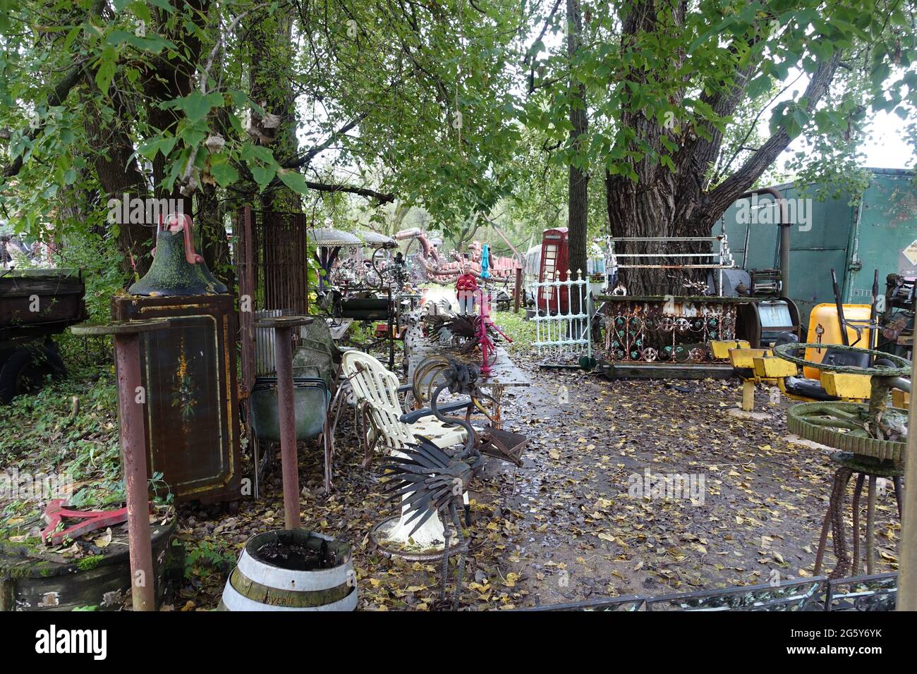 Dr. Evermor's Forevertron in North Freedom, Wisconsin "World's largest
