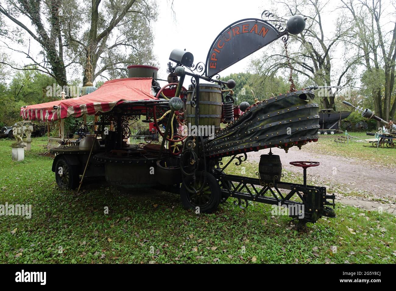 Dr. Evermor's Forevertron in North Freedom, Wisconsin "World's largest
