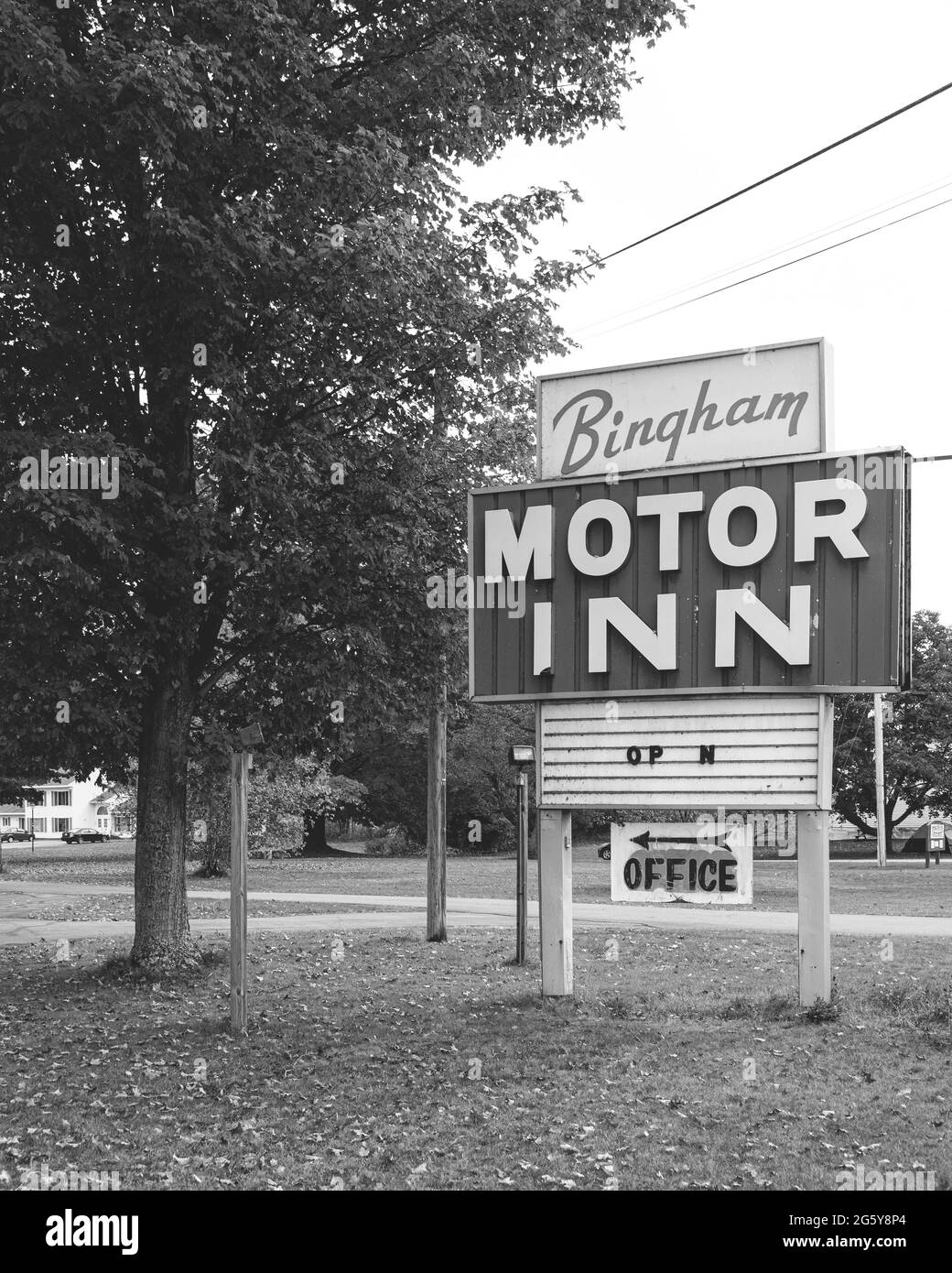 Motor inn Black and White Stock Photos & Images Alamy