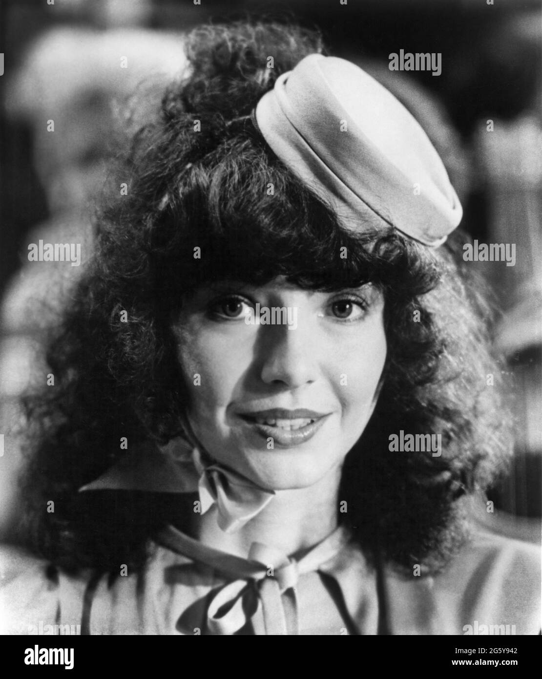 Mary Steenburgen, Head and Shoulders Publicity Portrait, on-set of the Film, 'Melvin and Howard', Universal Pictures, 1980 Stock Photo