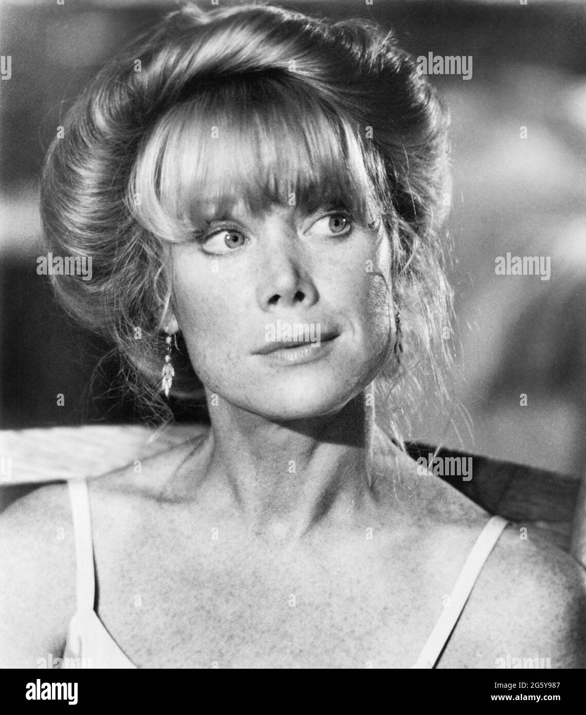 Sissy Spacek, Head and Shoulders Portrait, onset of the Film, "Violets